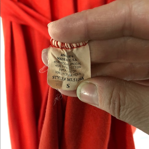 Anthropologie Ric Rac Woman’s Red Dress Size Sold - Picture 4 of 5